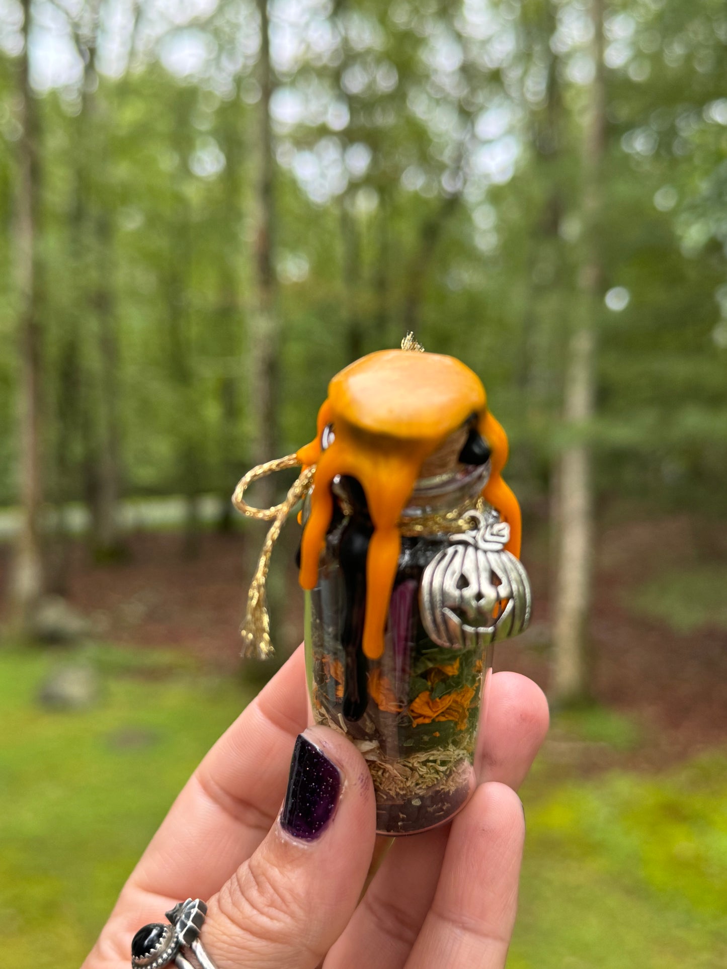 Lift The Veil Samhain spell jar