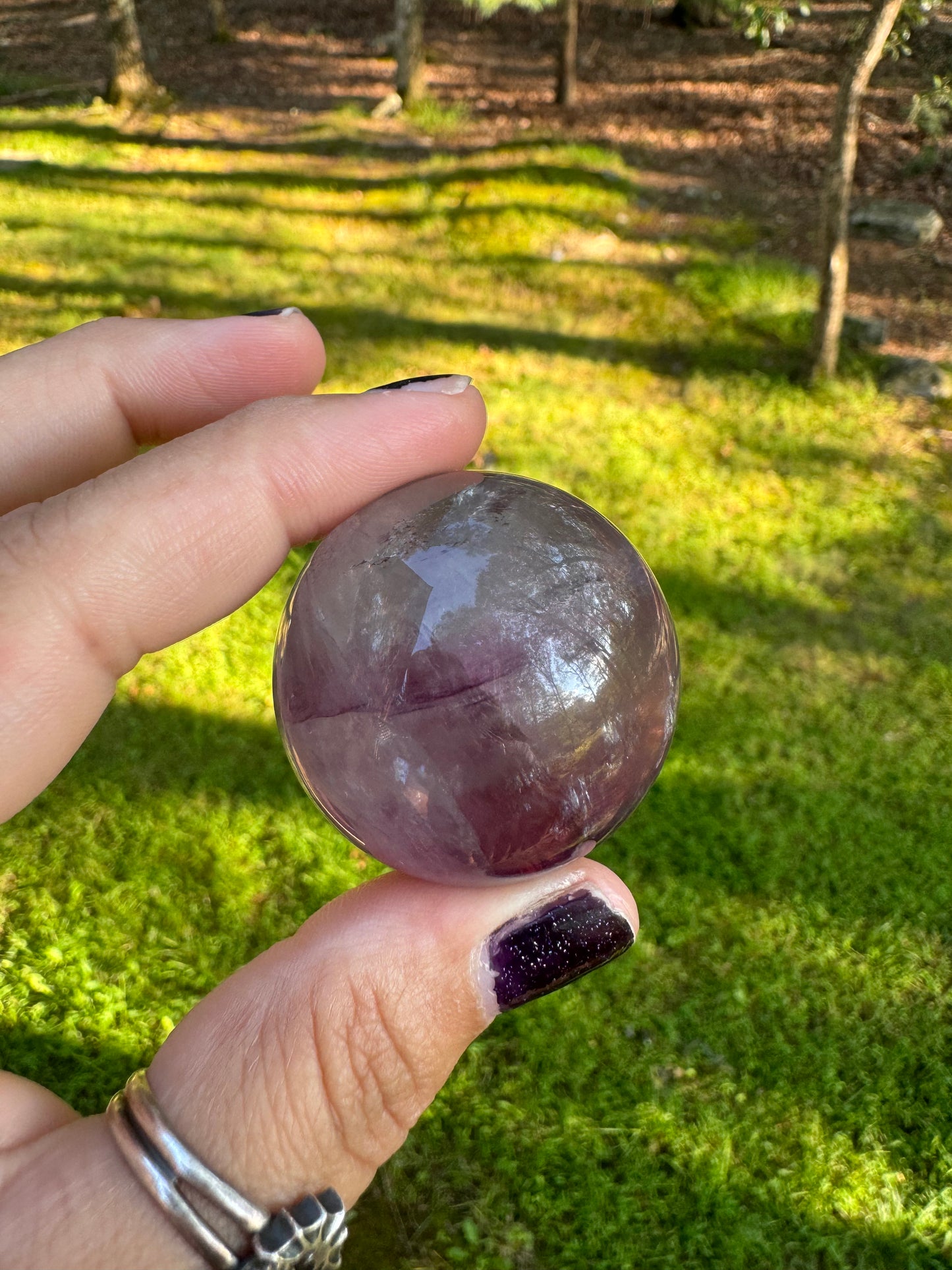 High quality fluorite sphere