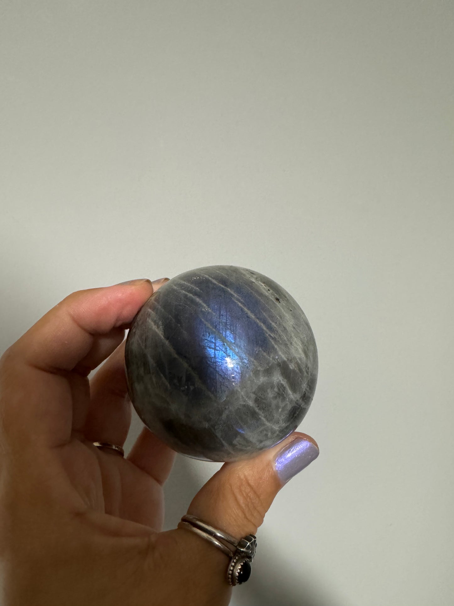 Labradorite sphere