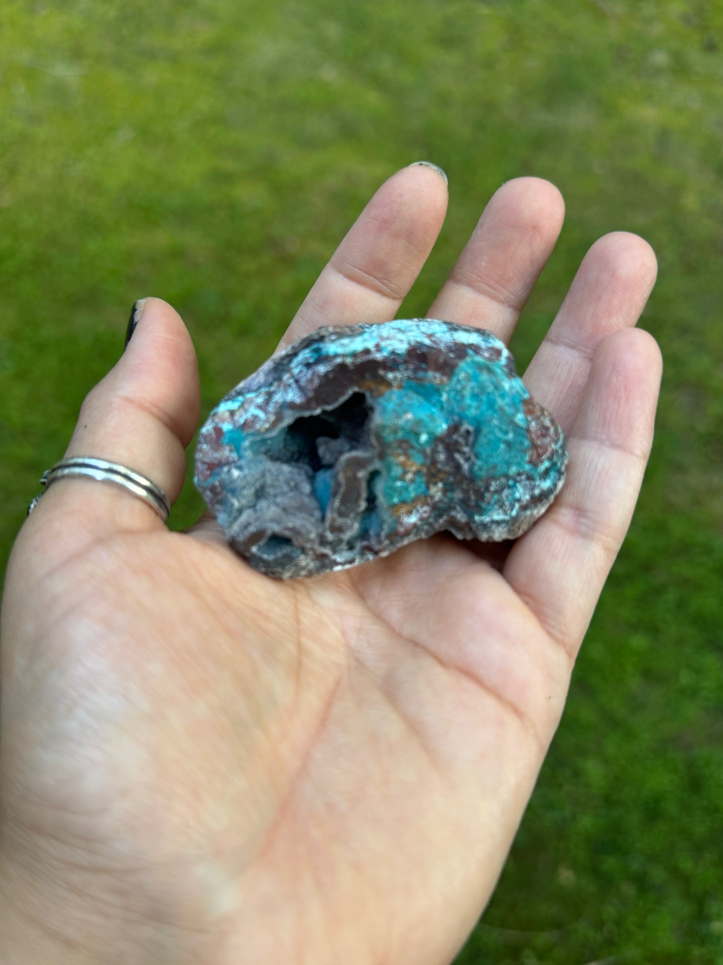 Druzy Chrysocolla