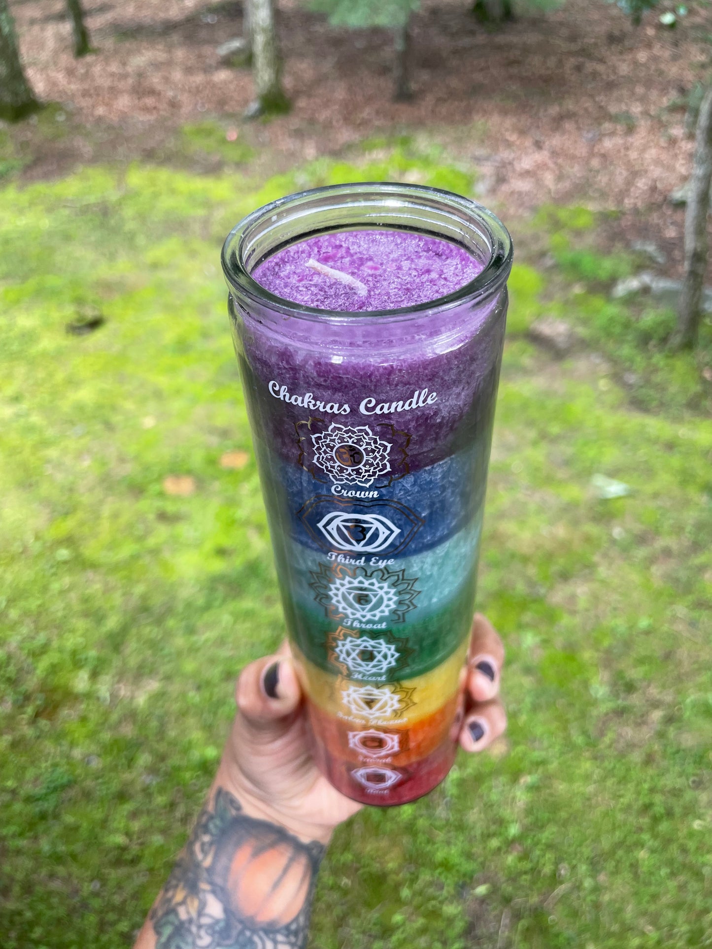 Chakra candle