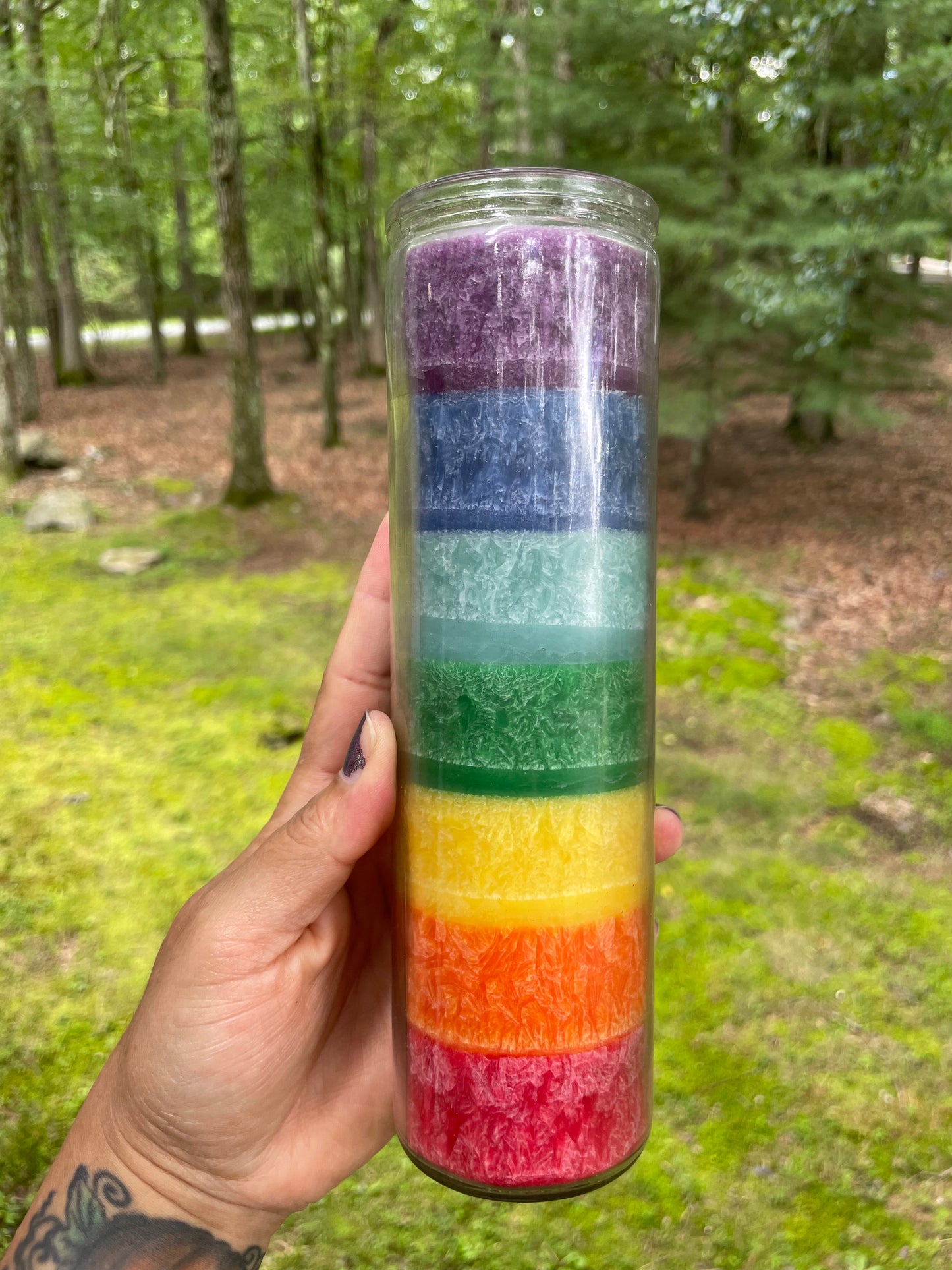 Chakra candle