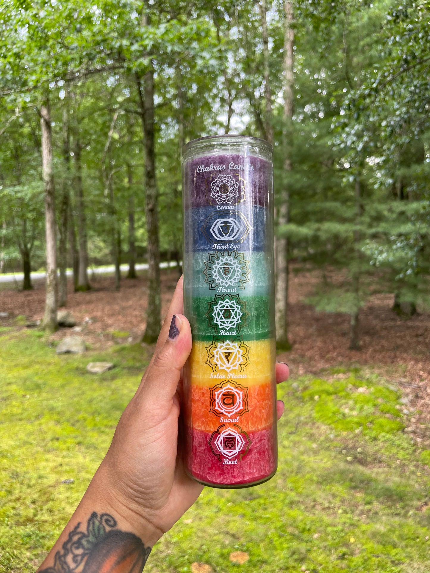 Chakra candle