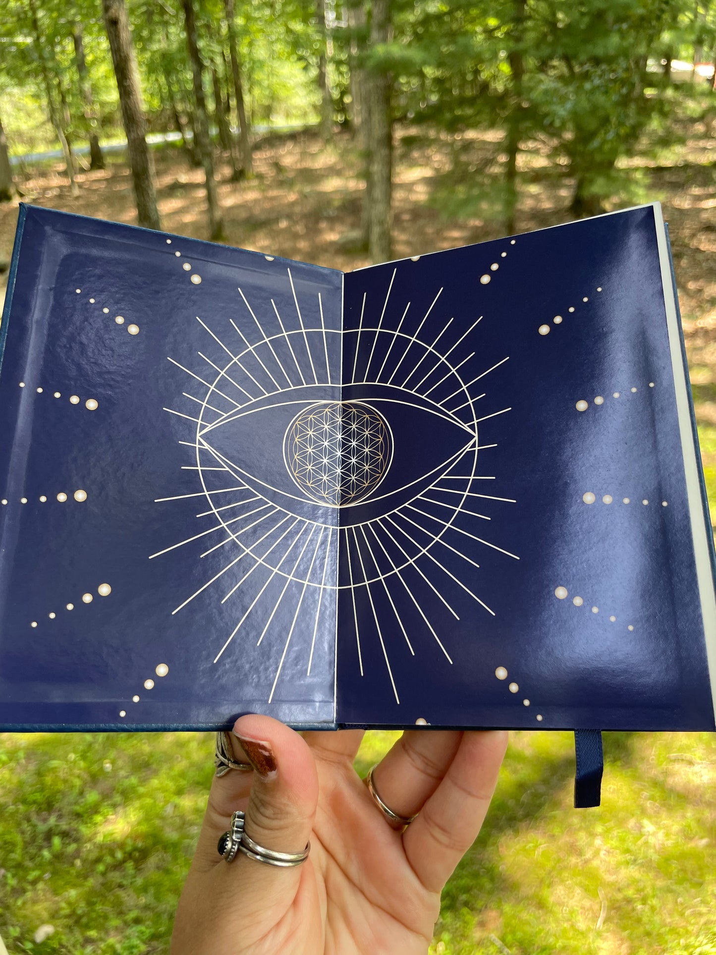 Leather Bound Evil Eye Journal (small)