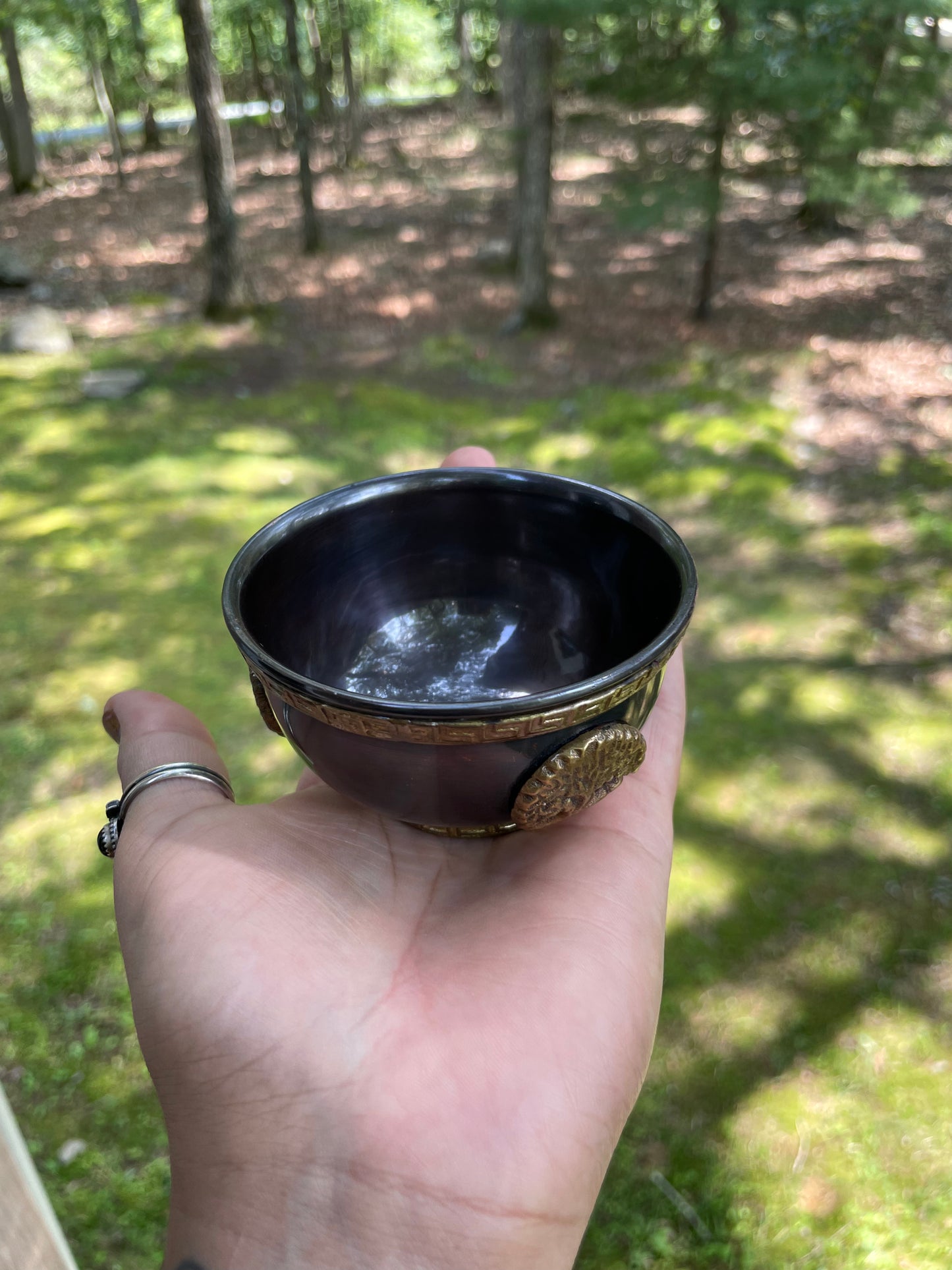 Brass Tree Of Life Ritual bowl