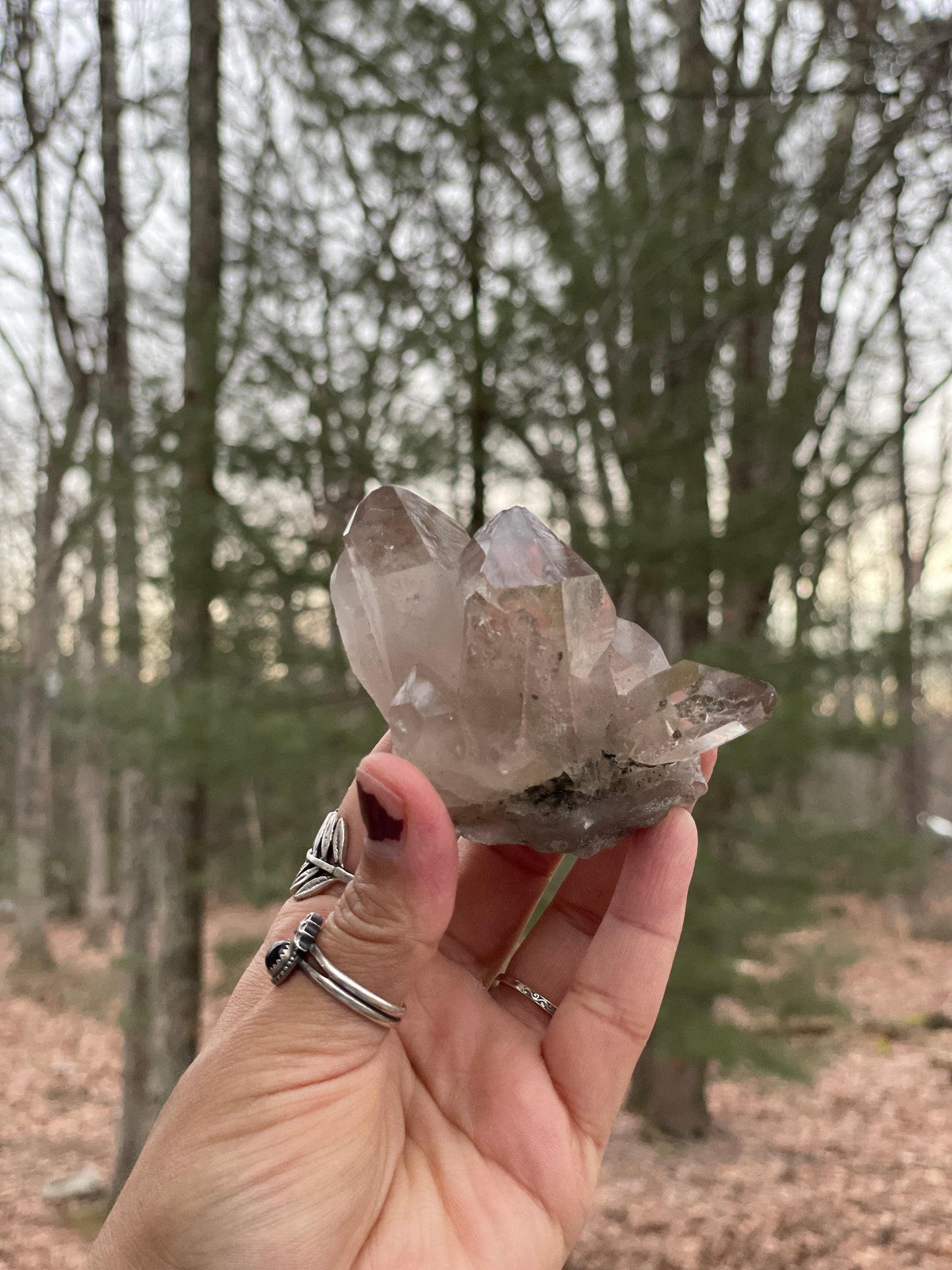 Golden Rutile quartz cluster